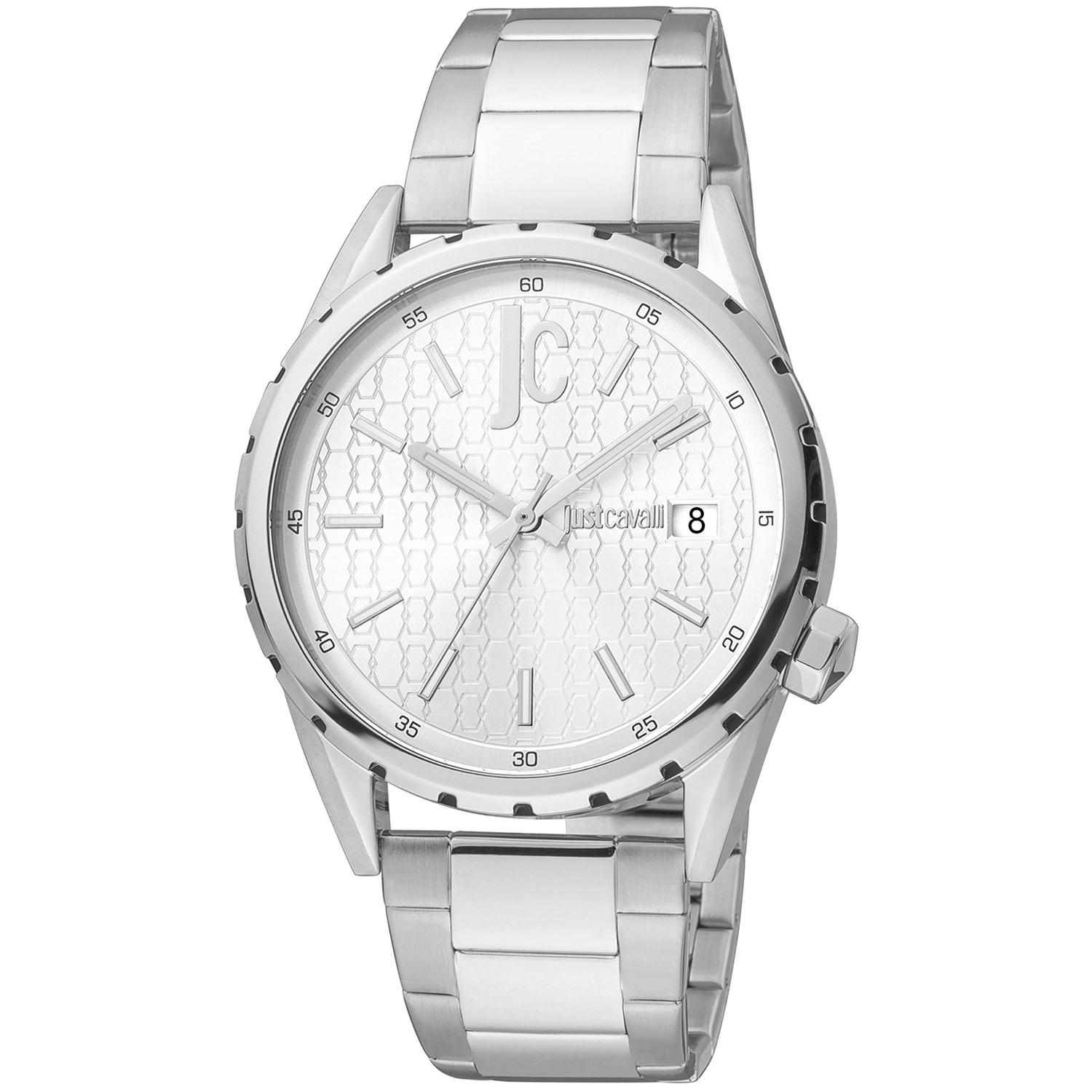 Just Cavalli Uhr JC1G217M0055 Herren Silber