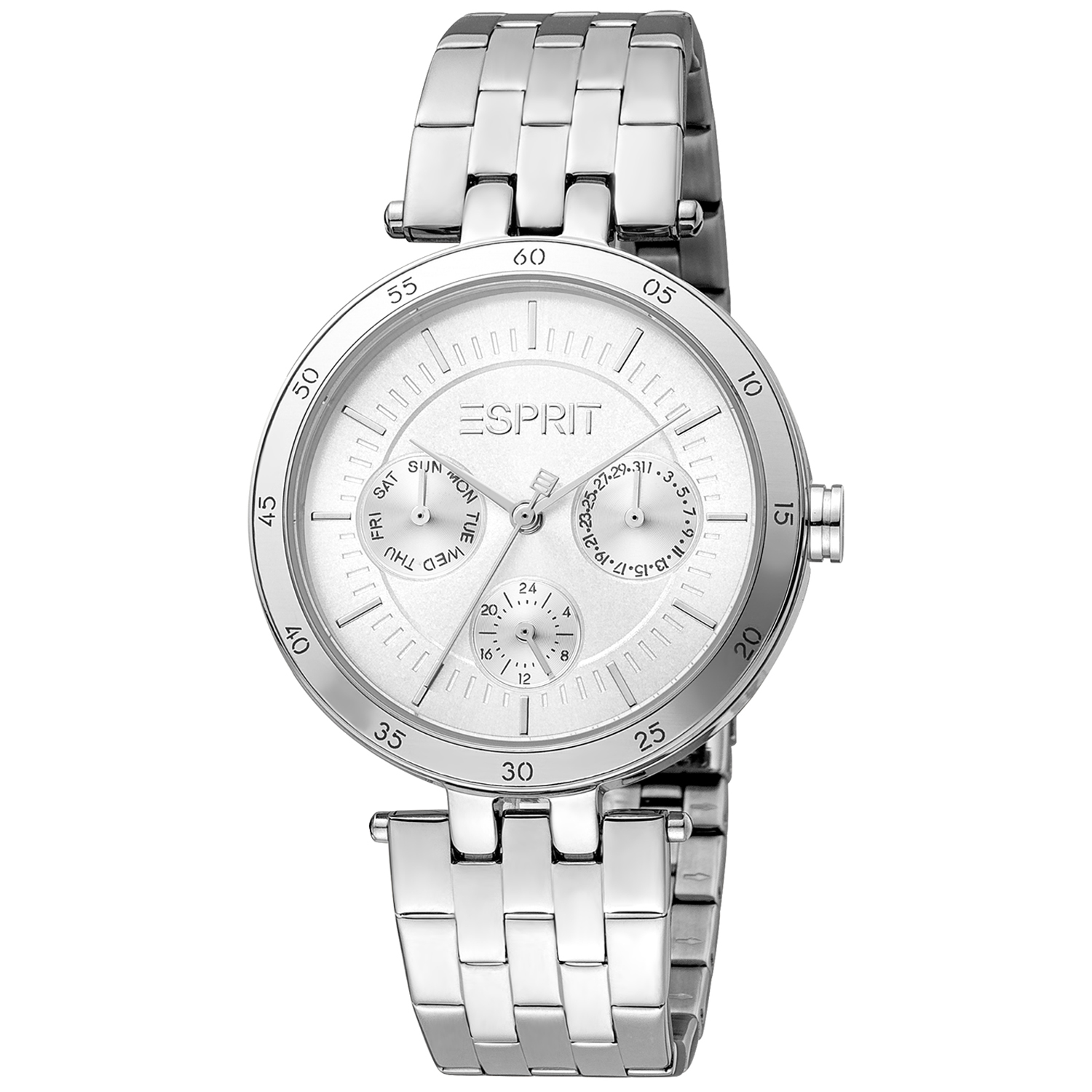 Esprit Uhr ES1L337M0045 Damen Silber